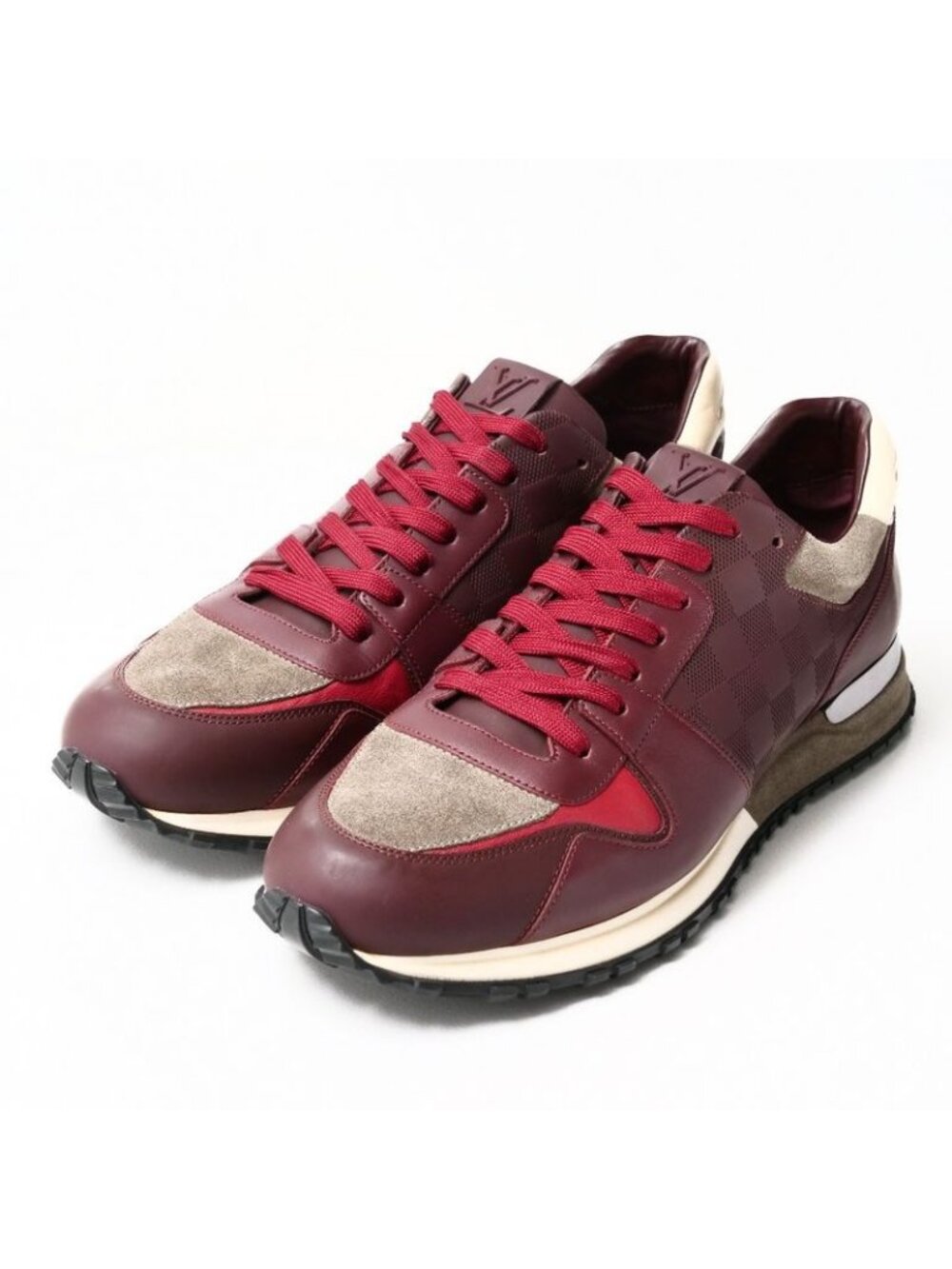 Louis Vuitton Runaway Damier Sneakers Size 9.5 Shoes